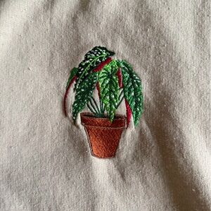 🪴 Polka Dot Begonia Crewneck Sweatshirt